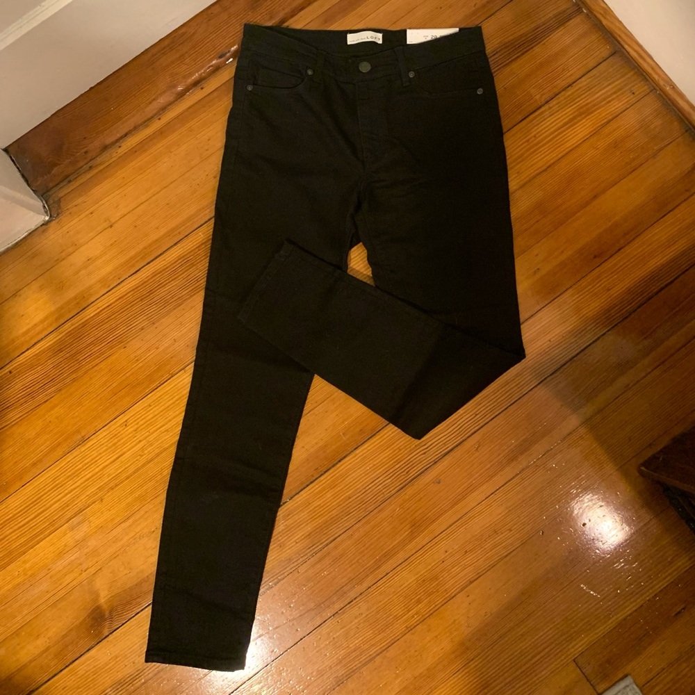 Loft Black Modern Skinny Jeans NWT